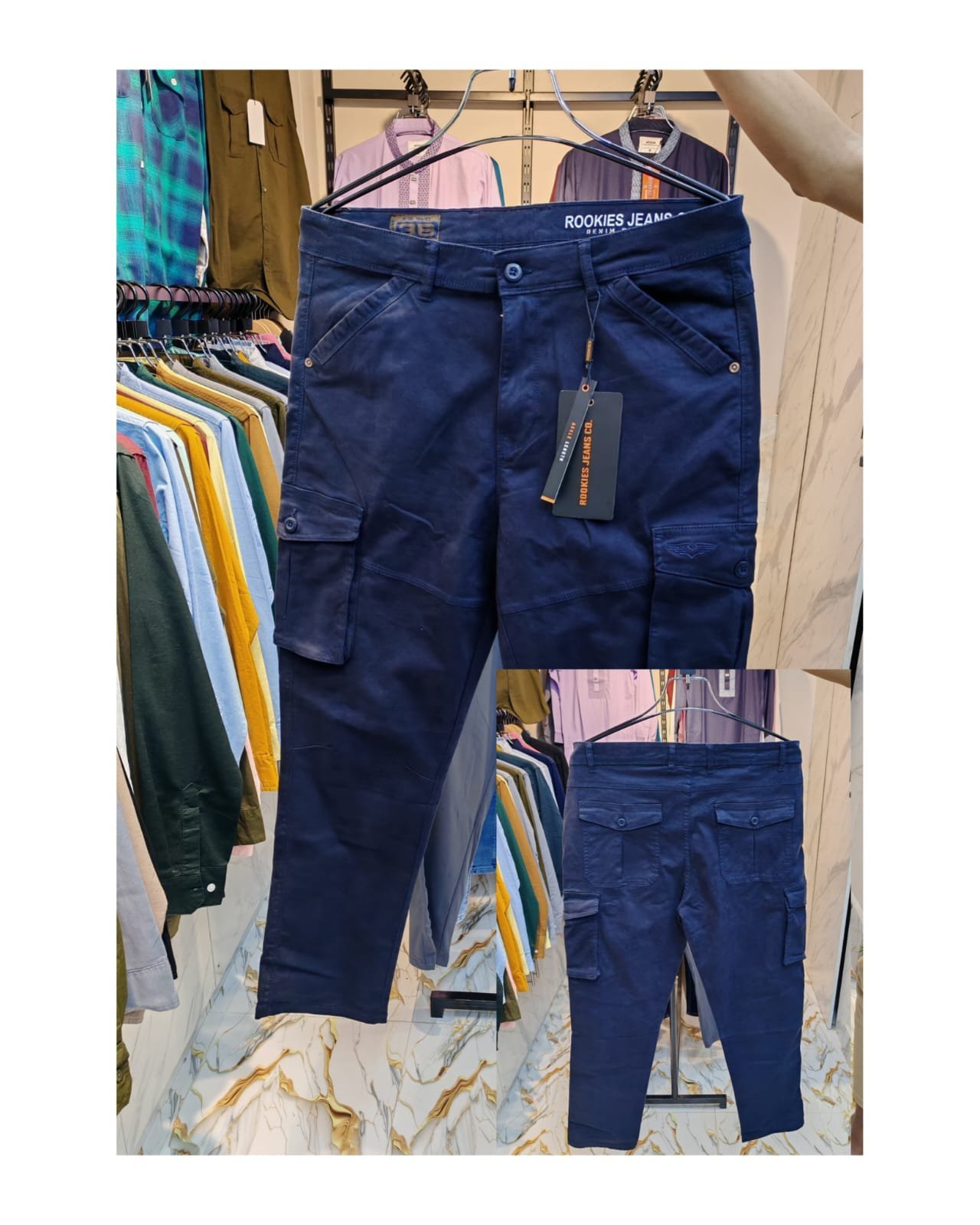 MEN’S 6 POCKET WOVEN MOBILE PANT