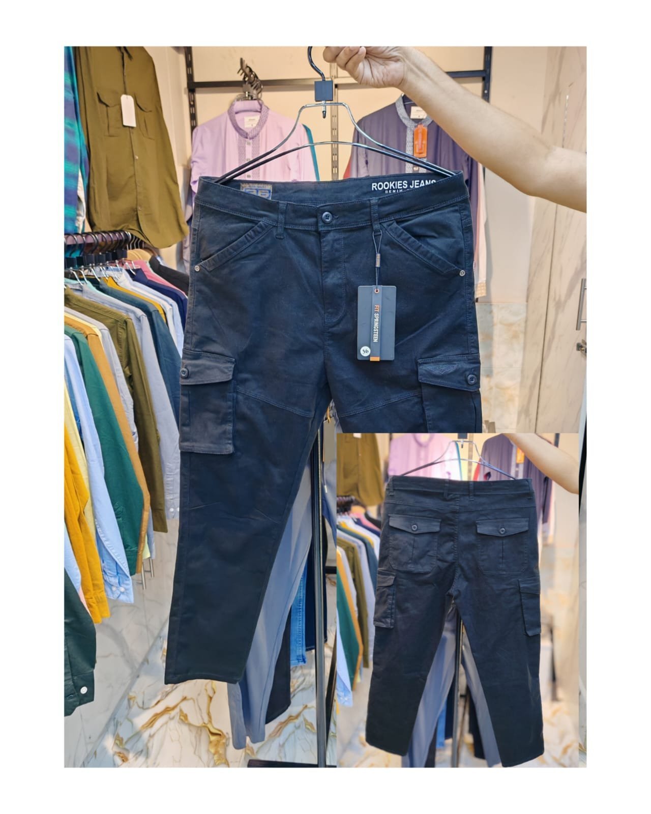 MEN’S 6 POCKET WOVEN MOBILE PANT