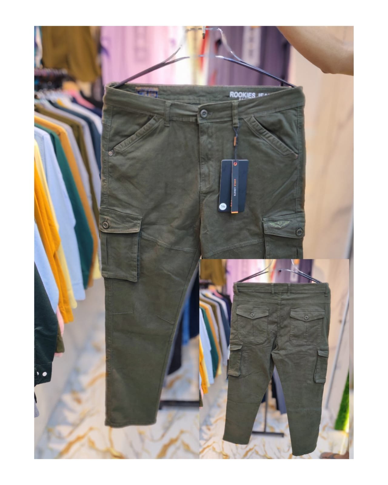 MEN’S 6 POCKET WOVEN MOBILE PANT