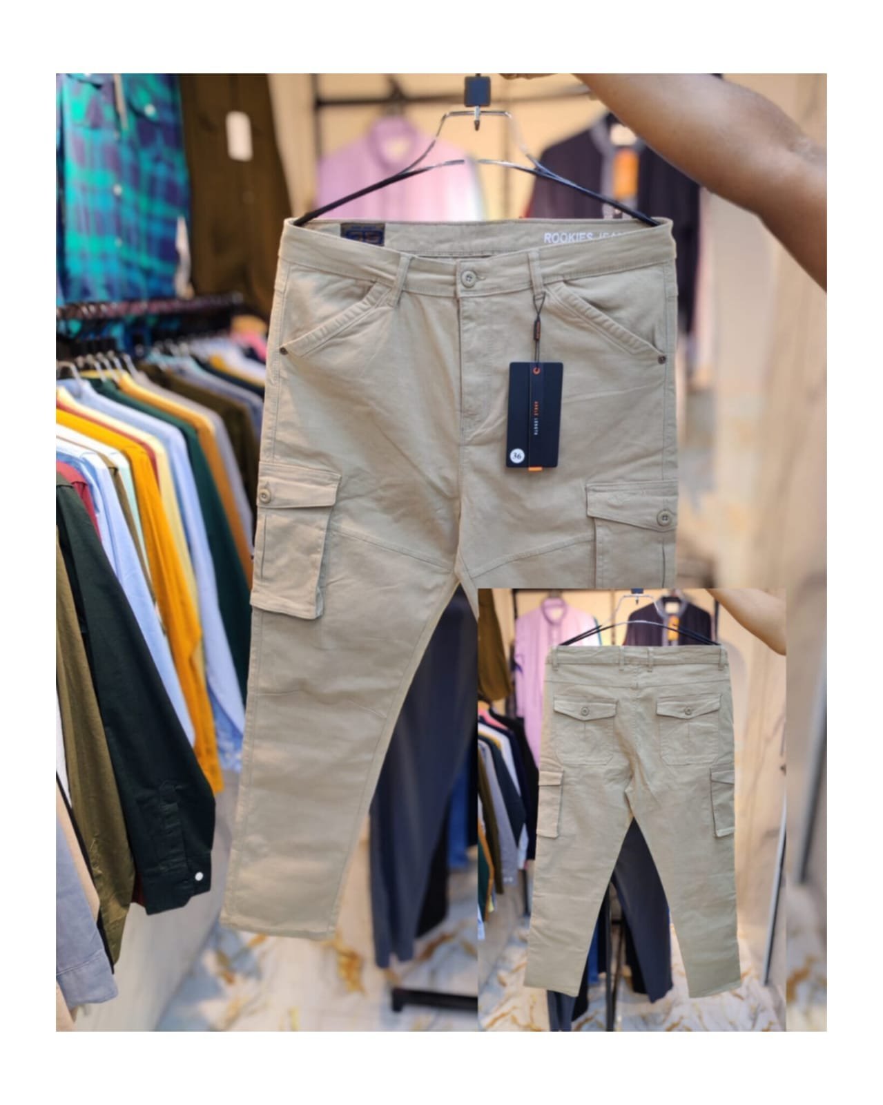 MEN’S 6 POCKET WOVEN MOBILE PANT
